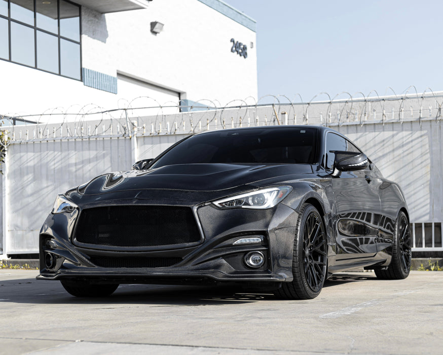 Q60 Implus Carbon Fiber Bumper