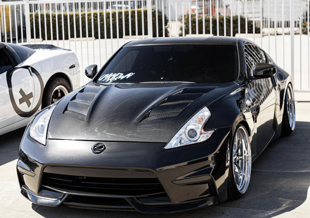 370z AMS Carbon Fiber Hood