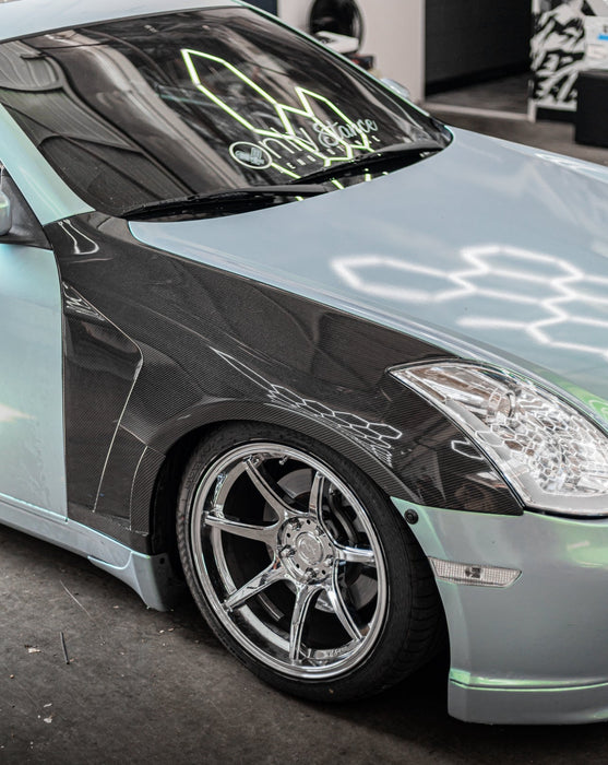 G35 Coupe Carbon Fiber Fenders