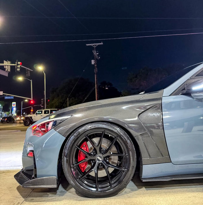 Q50 V5 Carbon Fiber Fenders