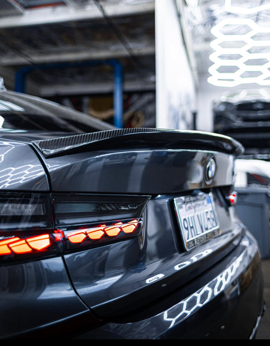 BMW M3/ 3 SERIES G80 G20 MP style Carbon fiber spoiler