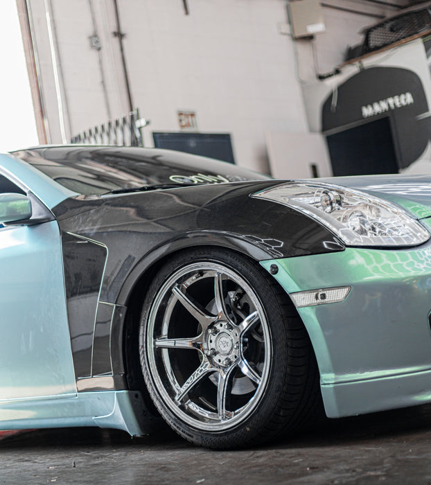 G35 Coupe Carbon Fiber Fenders