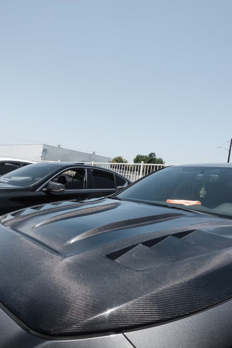 Q50 V3 Carbon Fiber Hood