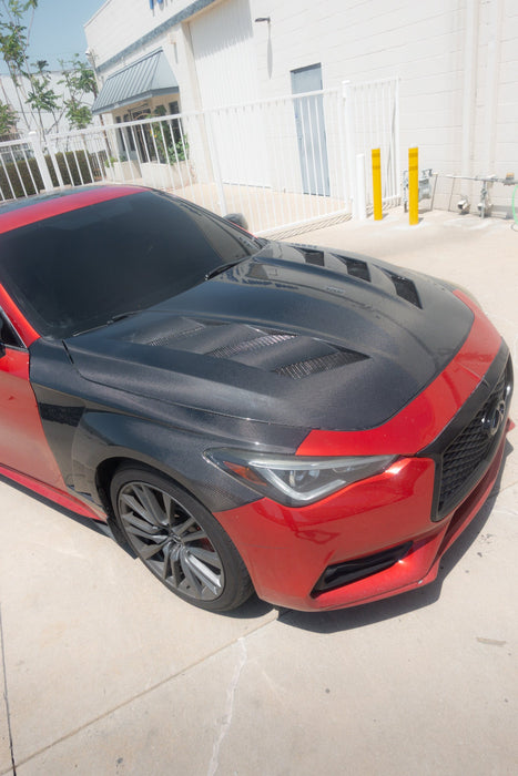 Q60 V1 Carbon fiber Fenders