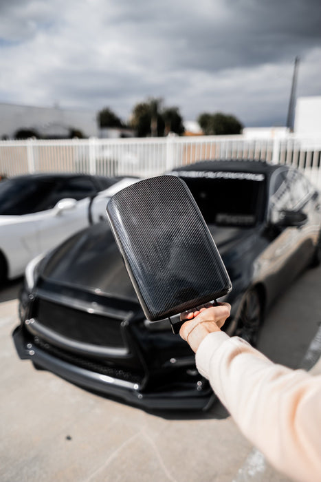 Q50 Q60 carbon fiber arm rest