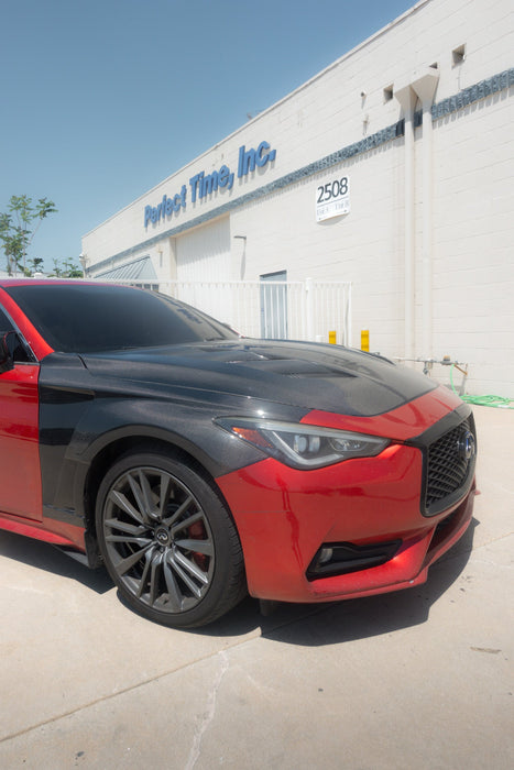 Q60 V1 Carbon fiber Fenders