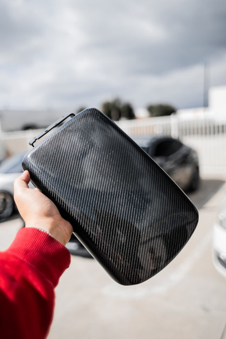 Q50 Q60 carbon fiber arm rest