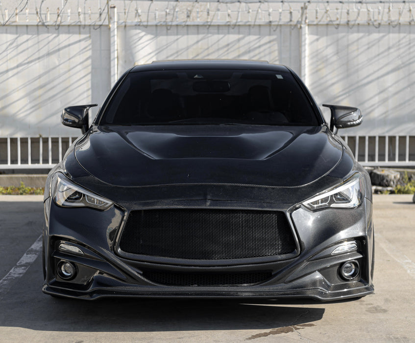 Q60 Implus Carbon Fiber Bumper