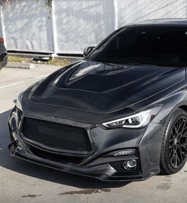 Q60 Implus Carbon Fiber Bumper