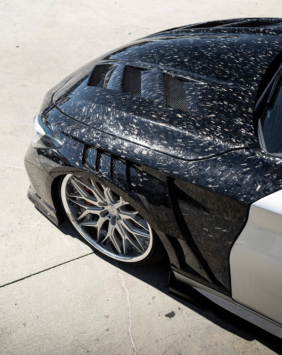 Q60 Carbon Fiber Fenders V2