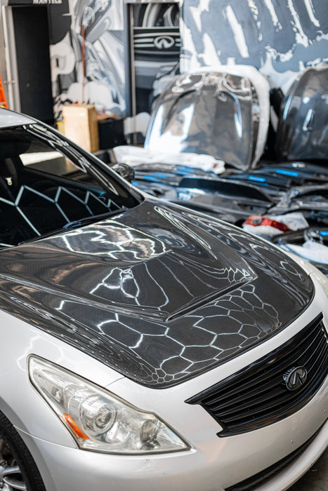 G35/G37 Sedan GTS Carbon Fiber Hood