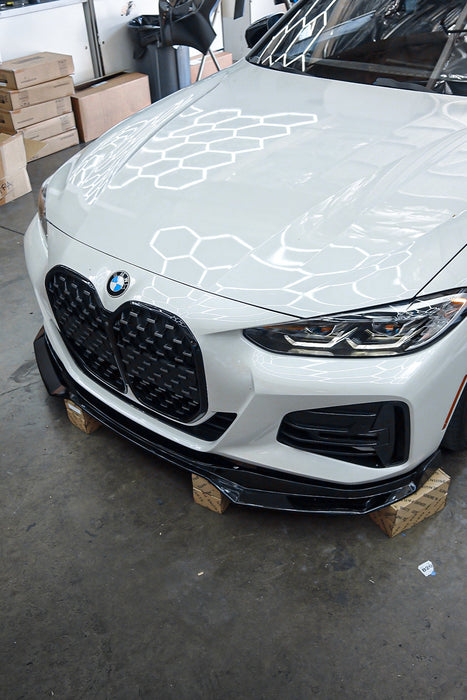 BMW G22 CS style 3pc gloss black lip