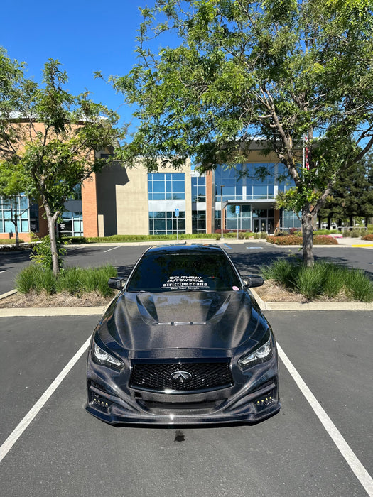 Q50 GTS V2 Carbon Fiber Hood