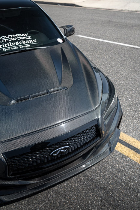 Q50 GTS V2 Carbon Fiber Hood