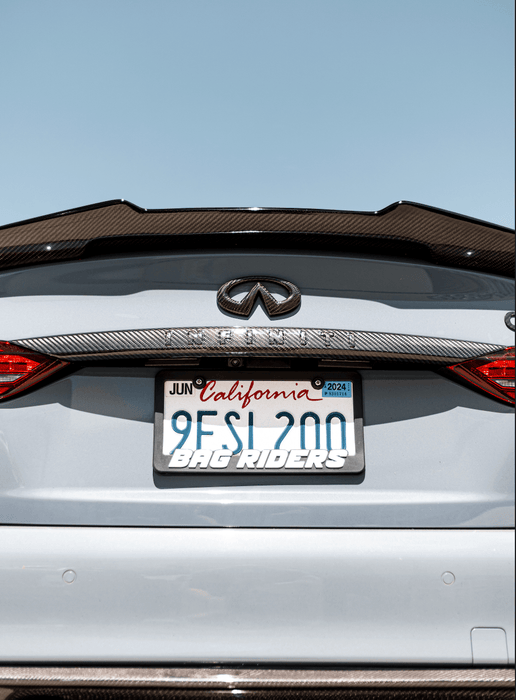 Q50 Full Carbon fiber Infiniti Trunk Trim