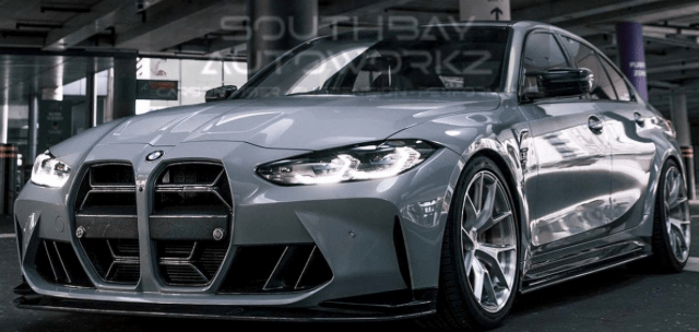 BMW G8X M3 M4 Carbon Fiber v2 FRONT BUMPER AIR DUCTS