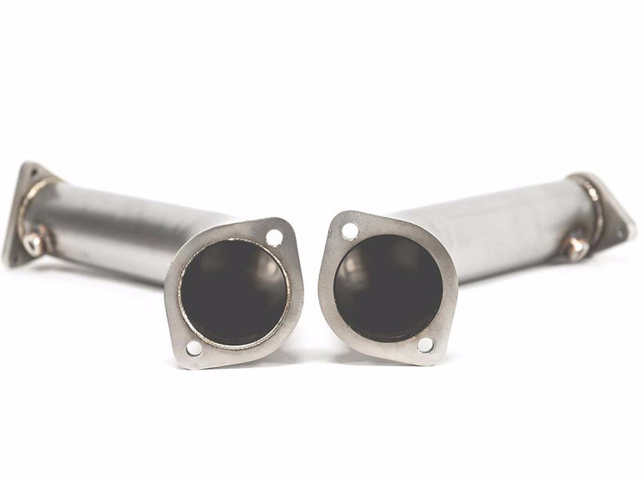 AMS Performance Alpha Infiniti Q60 / Q50 VR30 Red Alpha Lower Downpipes