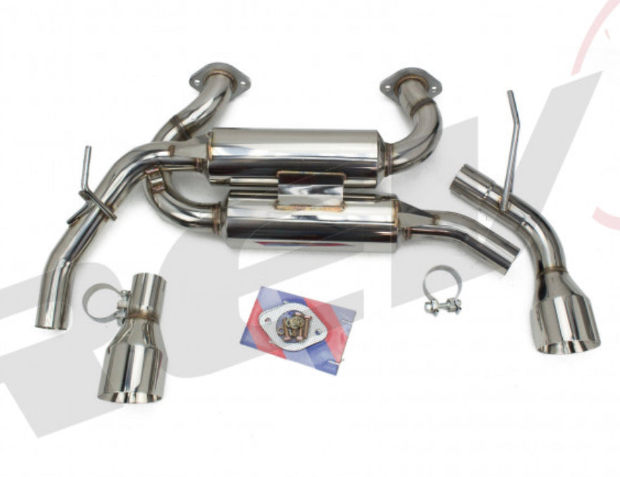 Infiniti Q50 2014-20 FlowMaxx Stainless Axle-Back Exhaust System, 60mm Pipe