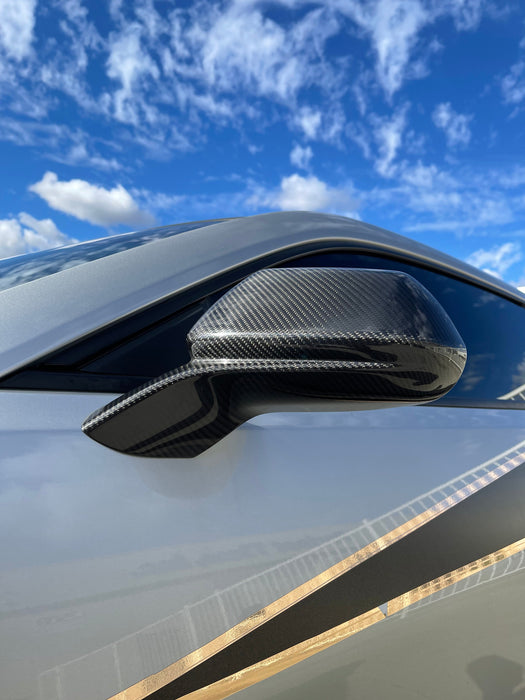 16+ Camaro Carbon Fiber Mirror Caps