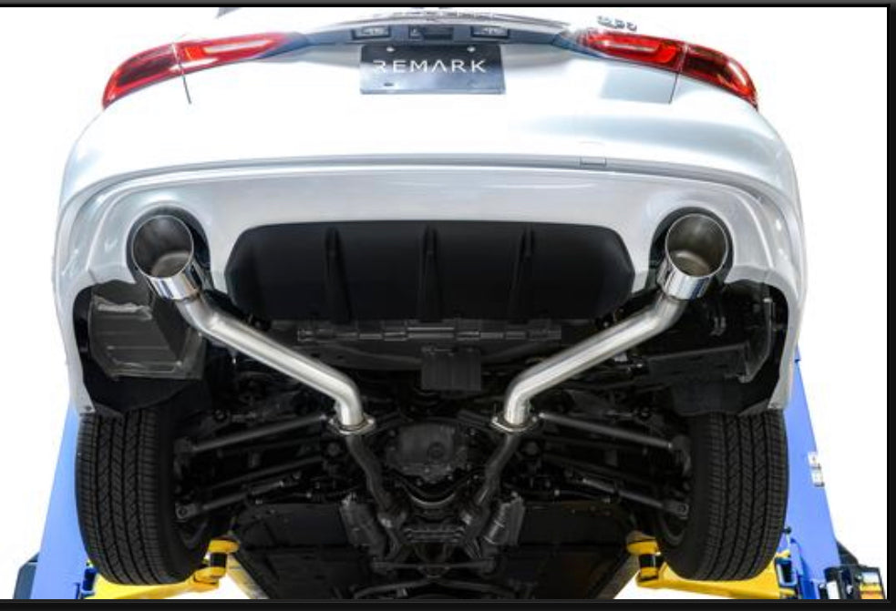 REMARK MUFFLER DELETE: Q50 14-18 (SS SINGLE WALL)