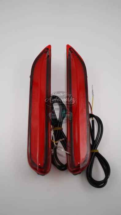 Q50 14-17 Rear Bumper Sequentials