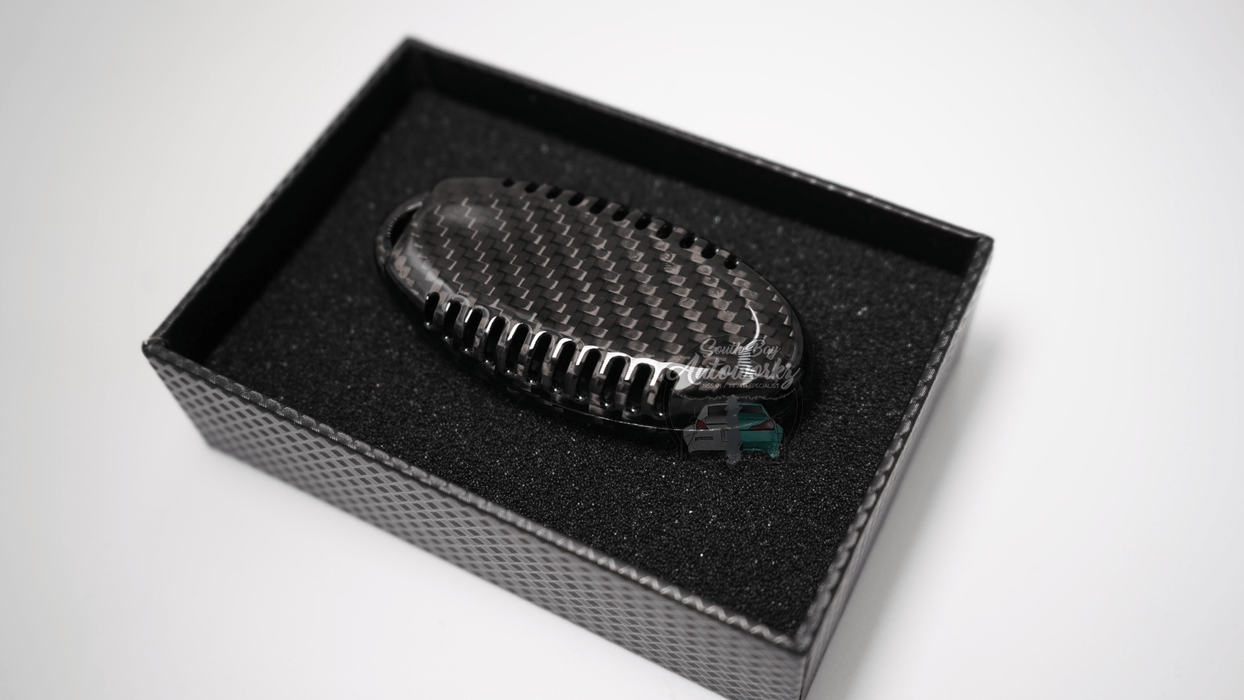 V1 Vented Real carbon fiber key fob cover for Nissan and Infiniti