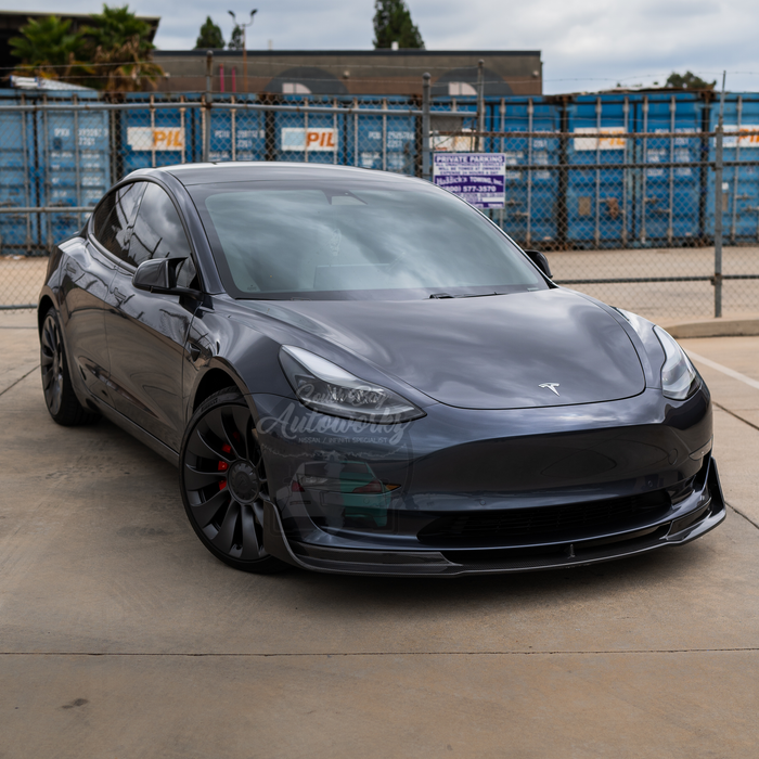 Tesla Carbon Fiber M style caps