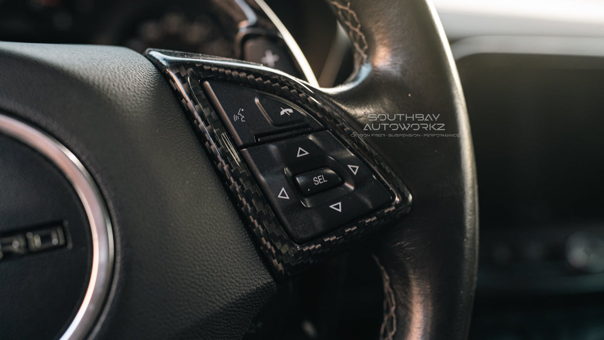 Camaro Steering Wheel Button Cover