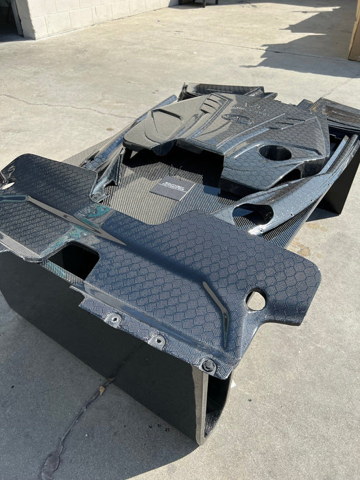 Q50 / Q60 Carbon Fiber Engine Covers