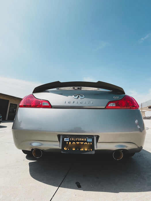 G37 Coupe Carbon Fiber Spoiler