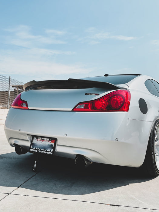 G37 Coupe Carbon Fiber Spoiler