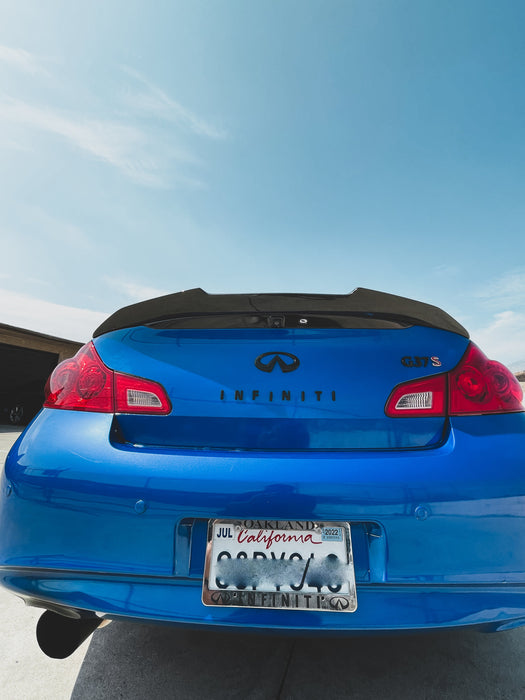 G35/G37 Sedan Carbon Fiber Spoiler