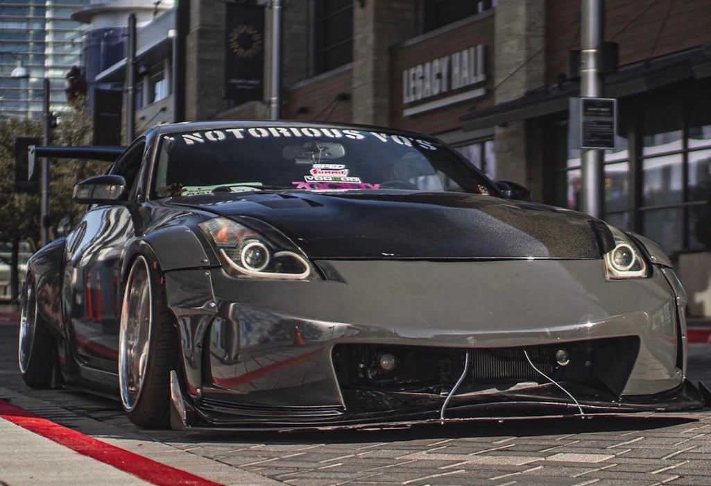 350Z Carbon Fiber Mirror Caps