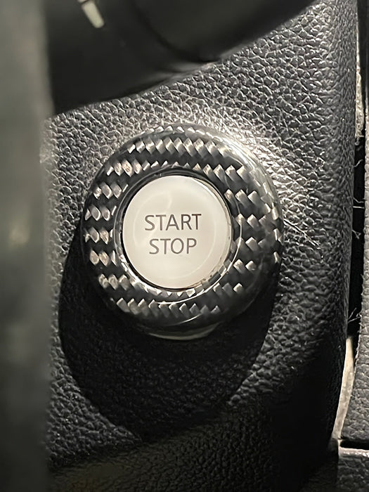 Carbon Fiber Push Start Ring
