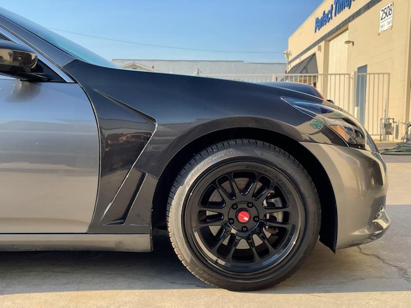 G35 / G37 Sedan Carbon Fiber Fenders