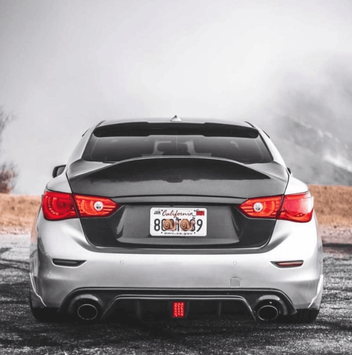 Q50 Carbon Fiber Window Spoiler