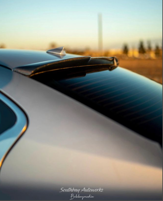 Q50 Carbon Fiber Window Spoiler