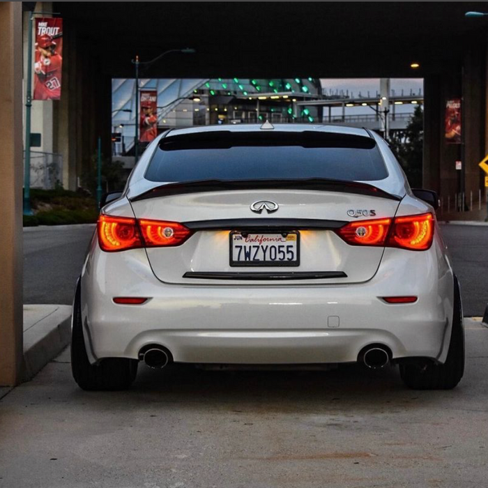 Q50 Carbon Fiber Window Spoiler