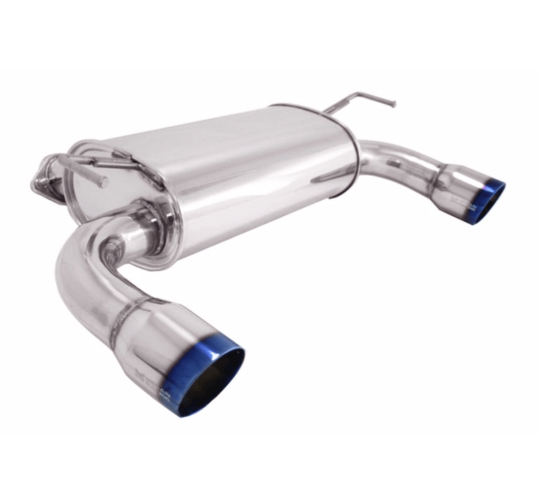 Infiniti G37 Coupe 08-13 / Q60 13-15 Axle-Back Exhaust System (Burnt Rolled Tips)