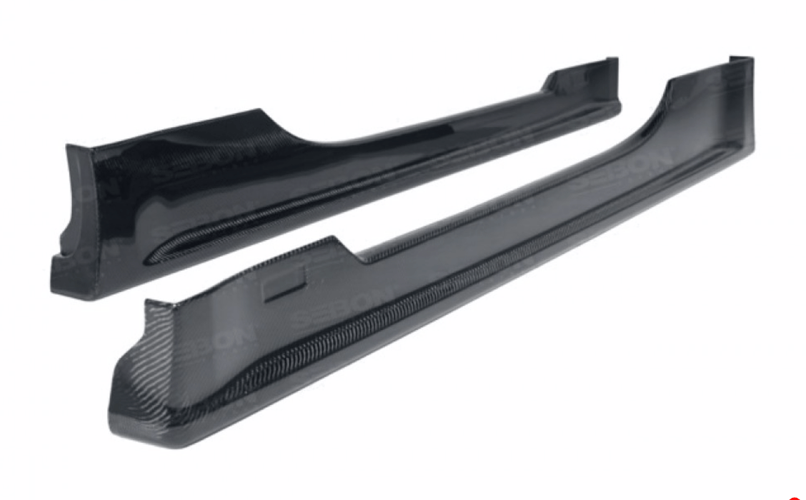 TT-STYLE CARBON FIBER SIDE SKIRTS FOR 2002-2008 NISSAN 350Z
