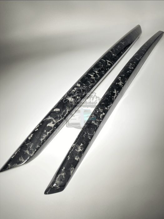 Forged Carbon Trunk Trim No Words 14-17