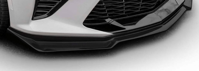 Gloss Black ZL1 Front Lip Splitter