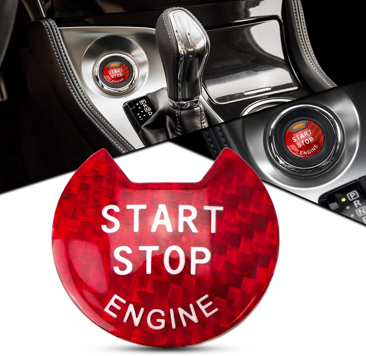 Carbon Fiber Push Start Covers
