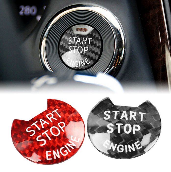 Carbon Fiber Push Start Covers
