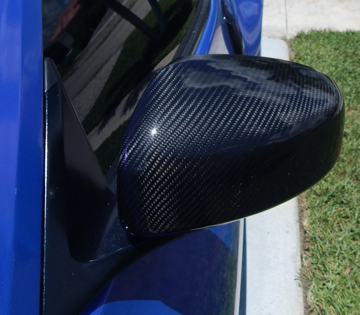370z Carbon Fiber Mirror Covers