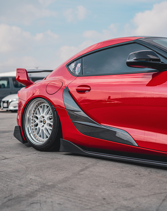 Toyota GR Supra Carbon Fiber Door Trim Cover