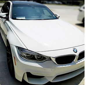BMW Carbon fiber eyelids