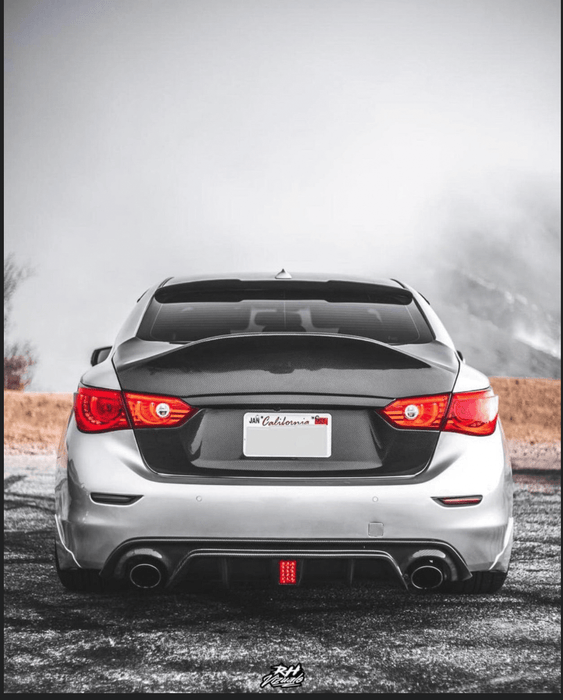 Q50 Carbon Fiber Trunk 14-17