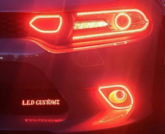 2015+ Dodge Charger Waterproof Fog Outline Halos