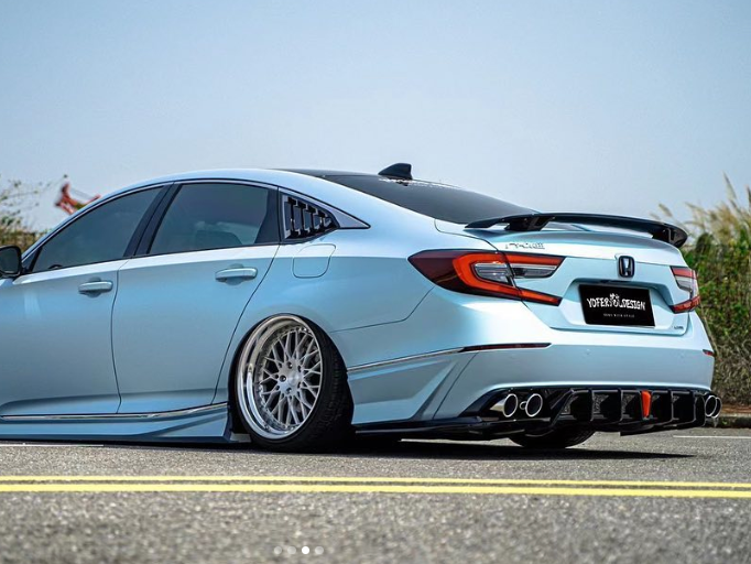 18-22 Yofer Honda Accord V2 Rear Bumper Side Aprons